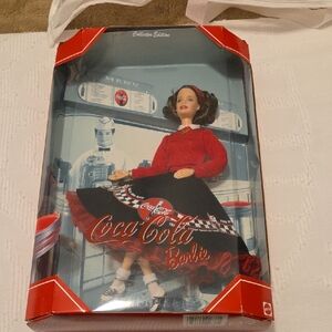 Coca-Cola Barbie in Red and Black Ensemble